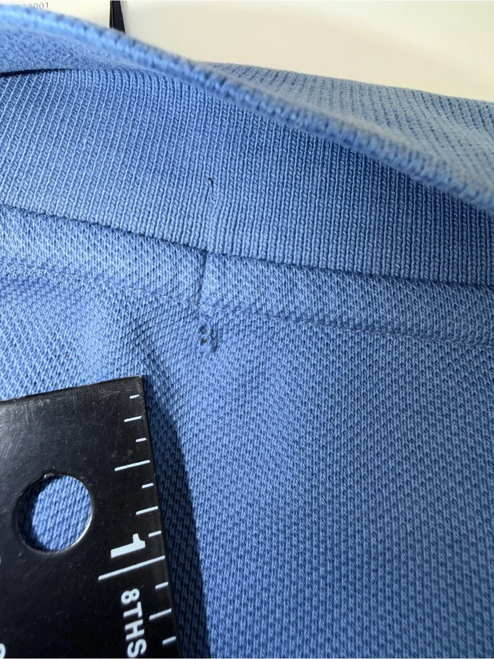 Ralph Lauren Men’s Polo Shirt in Dusty Blue with Embroidered Pony